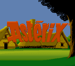Asterix (Europe) (En,Fr,De,Es) Title Screen